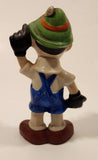 Vintage Disney Pinocchio 4 3/4" Tall Hand Painted Porcelain Figurine Made in Japan