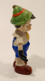Vintage Disney Pinocchio 4 3/4" Tall Hand Painted Porcelain Figurine Made in Japan