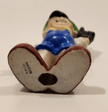 Vintage Disney Pinocchio 4 3/4" Tall Hand Painted Porcelain Figurine Made in Japan