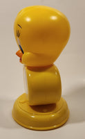 Warner Bros Looney Tunes Tweety Bird 7 1/2" Tall Plastic Light Up Alarm Clock Plays Its A Small Worlds