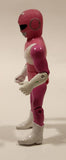 KO Knockoff Mighty Morphin Power Rangers Pink 5 1/2" Soft Head Toy Action Figure