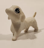 Crayola Scribble Scrubbie 3" Long White Weiner Dog Toy Figure