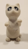 Crayola Scribble Scrubbie 2 1/2" Tall White Cat Toy Figure