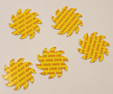 Mixed Blades Pogs Caps Lot of 5