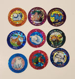 Mixed Shiny Pets Pogs Caps Lot of 9