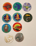 Mixed Birds Pogs Caps Lot of 10