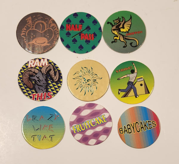 Mixed Pogs Caps Lot of 9