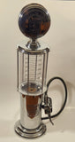 Vintage Fill 'Er Up Metal and Glass Gas Station Pump Shaped Liquor Drink Dispenser 19" Tall