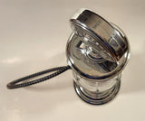 Vintage Fill 'Er Up Metal and Glass Gas Station Pump Shaped Liquor Drink Dispenser 19" Tall