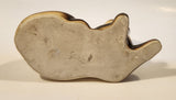 Vintage Laying Siamese Cat 7 1/2" Long Porcelain Planter