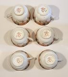 Duchess China Jewel Tea Cup and Saucer Set of 6 Made in England