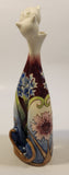 Vintage CR Long Neck Cats 10 1/4" Tall Hand Painted Porcelain Bud Vase