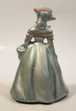 Rare Vintage MCM Devonware Victorian Woman 5 3/4" Chalkware Figurine