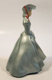 Rare Vintage MCM Devonware Victorian Woman 5 3/4" Chalkware Figurine