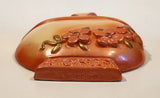 Vintage Favor Industries Pink Orange Peach Bottle 3 1/4" x 9 3/4" Chalkware Wall Hanging