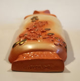 Vintage Favor Industries Pink Orange Peach Bottle 5 1/4" x 7 1/4" Chalkware Wall Hanging