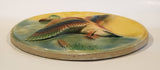 Vintage Mallard Duck Flying 11 1/4" Chalkware Wall Hanging