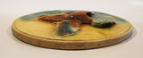 Vintage Mallard Duck Flying 11 1/4" Chalkware Wall Hanging