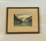 Vintage 1879 -1965 George Noble Banff Canada Lake Louise Vintage Photograph Signed