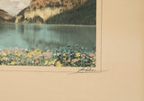 Vintage 1879 -1965 George Noble Banff Canada Lake Louise Vintage Photograph Signed