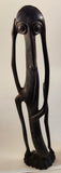African Makonde Carved Rosewood Fantasy Figure 20 1/2" Tall Statue Sculpture