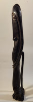 African Makonde Carved Rosewood Fantasy Figure 20 1/2" Tall Statue Sculpture