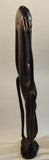 African Makonde Carved Rosewood Fantasy Figure 20 1/2" Tall Statue Sculpture