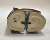 Vintage CR Long Neck Cats 10 1/4" Tall Hand Painted Porcelain Bud Vase