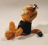 2007 Ty Beanie Babies Paws Garfield  'i don't do perky' 9" Tall Toy Plush Stuffed Character with Tags