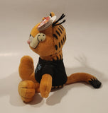 2007 Ty Beanie Babies Paws Garfield  'i don't do perky' 9" Tall Toy Plush Stuffed Character with Tags