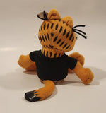 2007 Ty Beanie Babies Paws Garfield  'i don't do perky' 9" Tall Toy Plush Stuffed Character with Tags