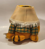 1978 1981 Dakin Paws Garfield 'Born To Party' with Lampshade on Head 8 1/2" Tall Toy Plush Stuffed Character with Tag