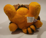 1978 1981 Dakin Paws Garfield 'Born To Party' with Lampshade on Head 8 1/2" Tall Toy Plush Stuffed Character with Tag