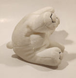 1997 Coca Cola Polar Bear with Green Cap Holding a Bottle 6" Tall Stuff Animal Character Bean Bag Plush No Tags