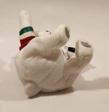 Coca Cola Polar Bear with Red Jersey 6" Tall Toy Stuffed Plush Mascot No Tags