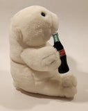 Coca Cola Polar Bear 7 1/2" Tall Toy Stuffed Plush Mascot No Tags