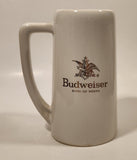 Rare Vintage 1964 Anheuser-Busch Budweiser King of Beers Ad Club Mystery Party 6 3/8" Tall Ceramic Stein Mug Made in USA