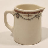 Vintage Grindley Hotelware Co England Loftus Moran Pty Melbourne Duraline Super Vitrified Honey Glaze Ivory Ceramic Tea Creamer Jug