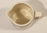 Vintage Grindley Hotelware Co England Loftus Moran Pty Melbourne Duraline Super Vitrified Honey Glaze Ivory Ceramic Tea Creamer Jug