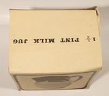 Vintage 1 1/2 Pint Milk Jug Stoneware Style No. 1608 Woodward Stores Limited Vancouver Canada Made in Taiwan New In Box