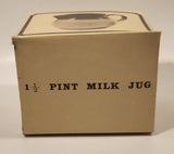 Vintage 1 1/2 Pint Milk Jug Stoneware Style No. 1608 Woodward Stores Limited Vancouver Canada Made in Taiwan New In Box