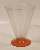 Vintage Luchs Orange Based Clear Measuring Cup Germany