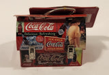 Coca Cola Miniature Lunch Box Hanging Tin Christmas Ornament New with Tag