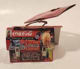 Coca Cola Miniature Lunch Box Hanging Tin Christmas Ornament New with Tag