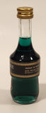 Vintage Rare Marie Brizard France Menthe Liquor 4 1/2" Tall 5cl Miniature Glass Bottle Never Opened Still Sealed