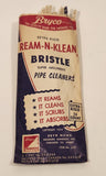Vintage 1954 Bryco Extra Rigid Ream-N-Klean Bristle Super Absorbent Pipe Cleaners