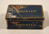 Rare Vintage Gajag Georg A. Jasmatzi Akt Gest Dresden Sprinter 100 Gold Cigarettes Tin Metal Container