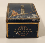 Rare Vintage Gajag Georg A. Jasmatzi Akt Gest Dresden Sprinter 100 Gold Cigarettes Tin Metal Container