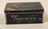 Rare Vintage Gajag Georg A. Jasmatzi Akt Gest Dresden Sprinter 100 Gold Cigarettes Tin Metal Container