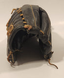 Vintage Cooper Weeks Limited Tin Anchored Black Leather Baseball Glove
